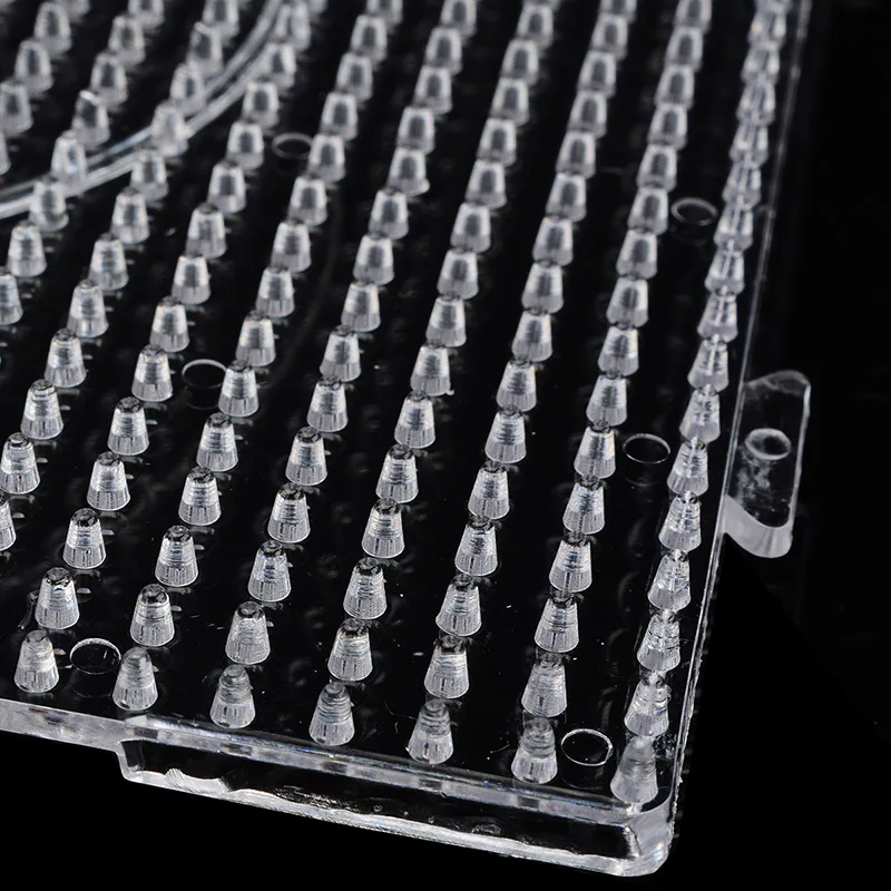 Perles carrées pour puzzle 3D Hama, panneau perforé, jouets pour enfants, 2.6mm, 5mm