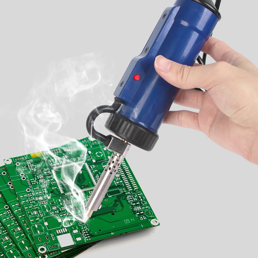 Automatic Remove Pump with 3 Suction Nozzle Electric Solder Portable New Desoldering Machine Tin Sucker Vacuum Soldering