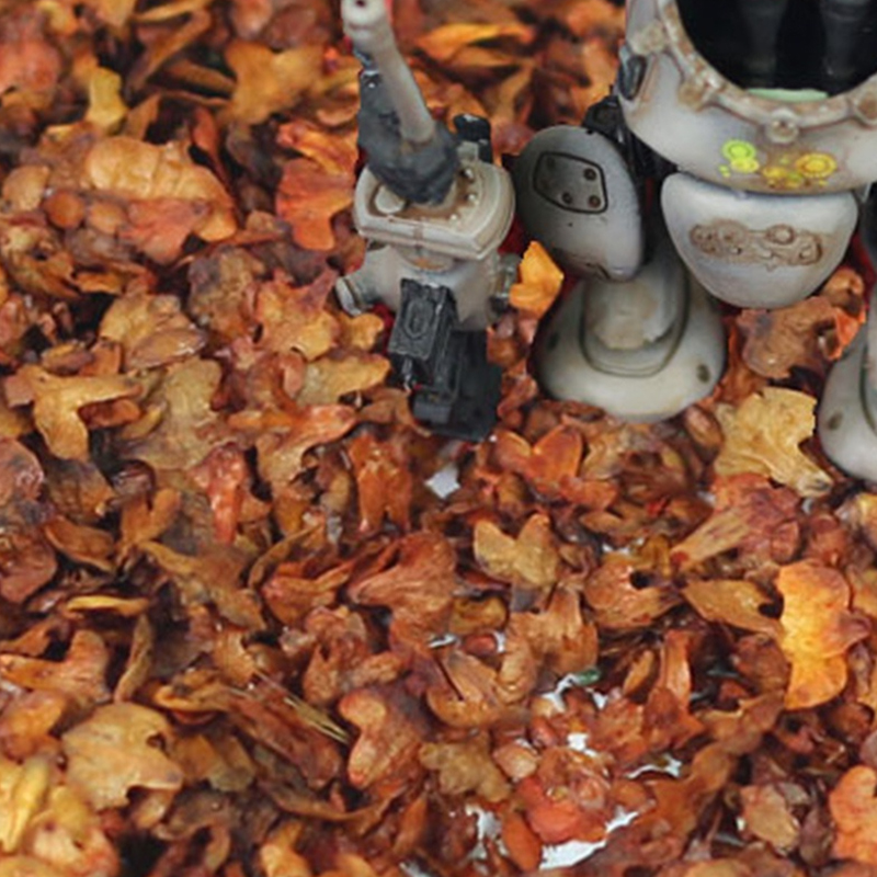 DIY Miniatur Blatt 35 ml Micro Landschaft Blätter Statisches Modell für Bonsai Fee Garten Dekor Sand Tisch Gras Büschel Zubehör