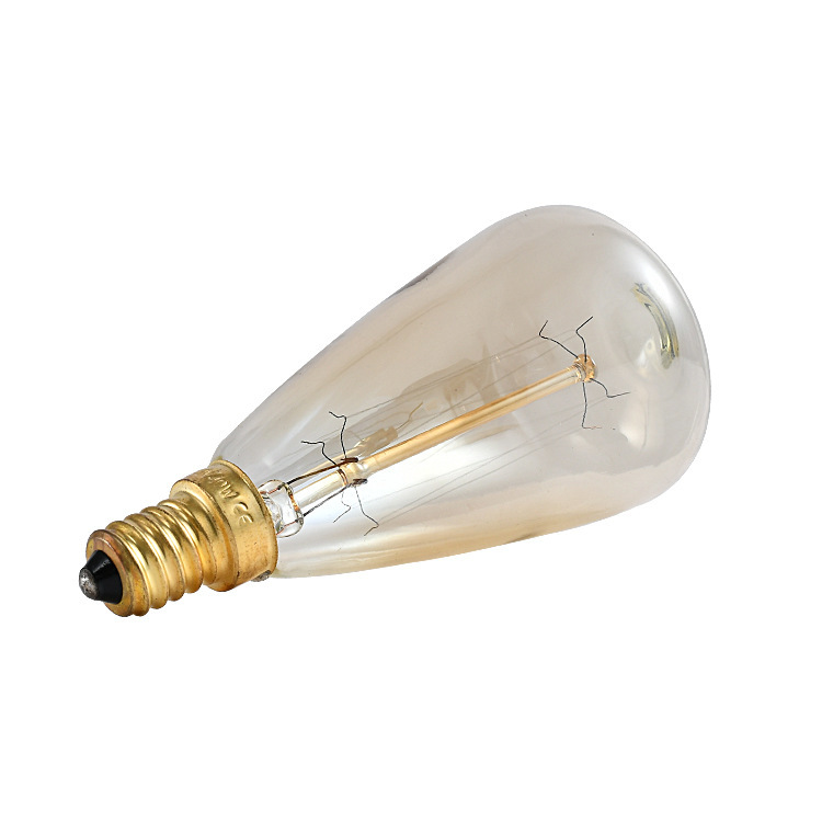E14 Edison Bulb Lampada Retro Lamp Incandescent Ampoule Vintage 40w 220V For Dimmable Filament Bulb Pendant Lights Antique Bulb