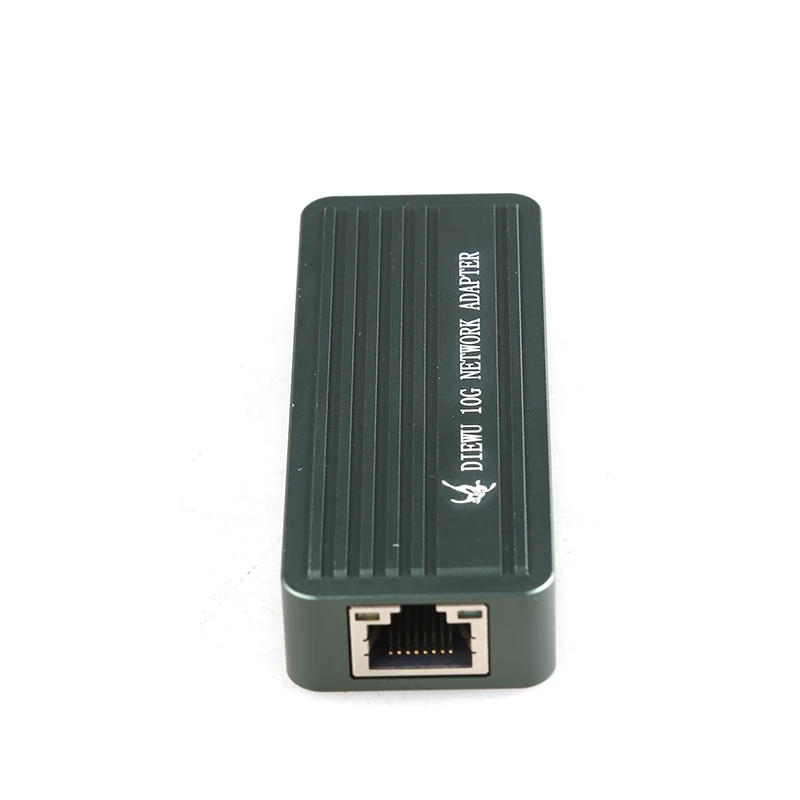 Adaptador Ethernet USB-C 10GbE USB3.2 Tipo C Adaptador Ethernet 10 Gigabit Realtek/RTL8159 Suporte para Windows 11