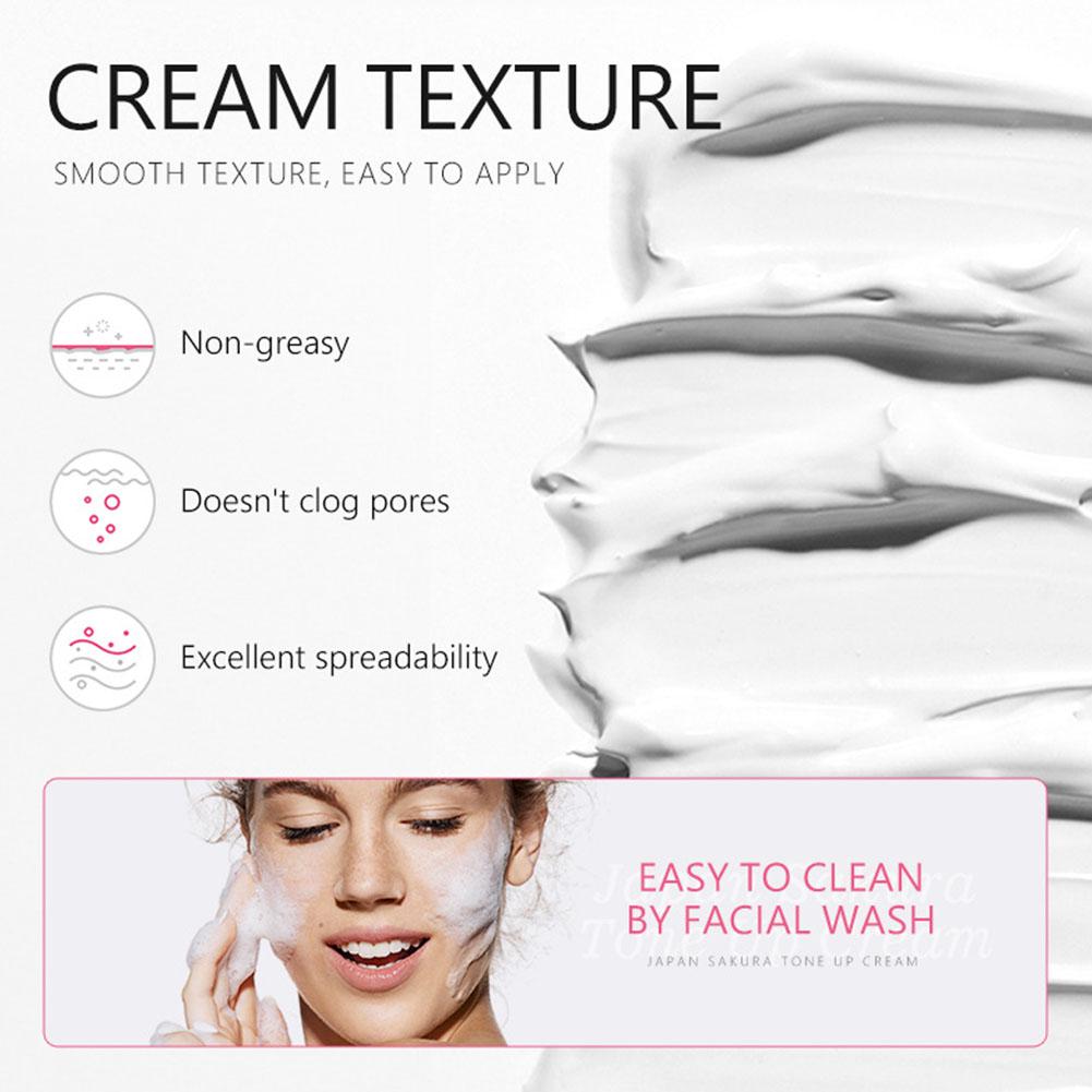 Sakura Blossom Face Cream Deep Hydration Moisturizer Smoothing Firming Japan Whitening Cream Anti-Aging Skin Care Comestics