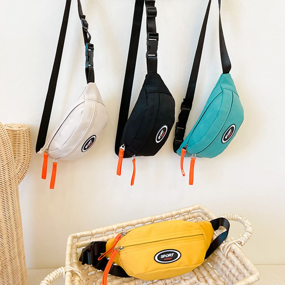 Neue Mode Nette kinder Brust Tasche Eine Schulter Umhängetasche Fanny Pack Leinwand Diagonal Tasche Mädchen Junge Zipper Tasche Geldbörse