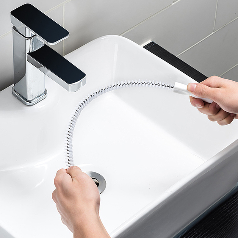 45/60 センチメートル下水道管アンブロッカー排水トイレ洗面台シンクヘアクリーニングフック浚渫ツール浴室キッチン抗目詰まり