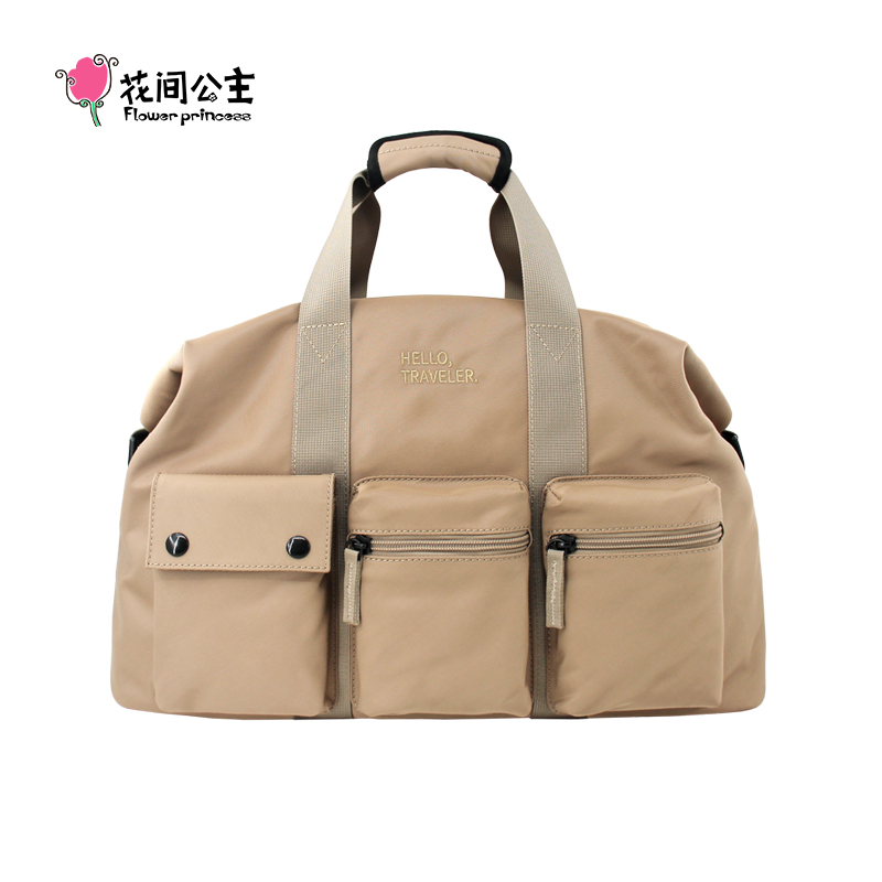 Дорожная сумка Flower Princess на короткие расстояния, многослойная модная сумка через плечо большой емкости для мужчин и женщин