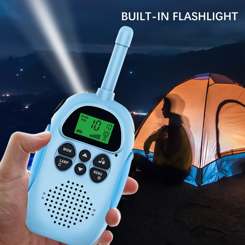 子供のワイヤレス電話おもちゃ、トランシーバー、充電式、3km範囲、uhf、ポータブル、インタラクション