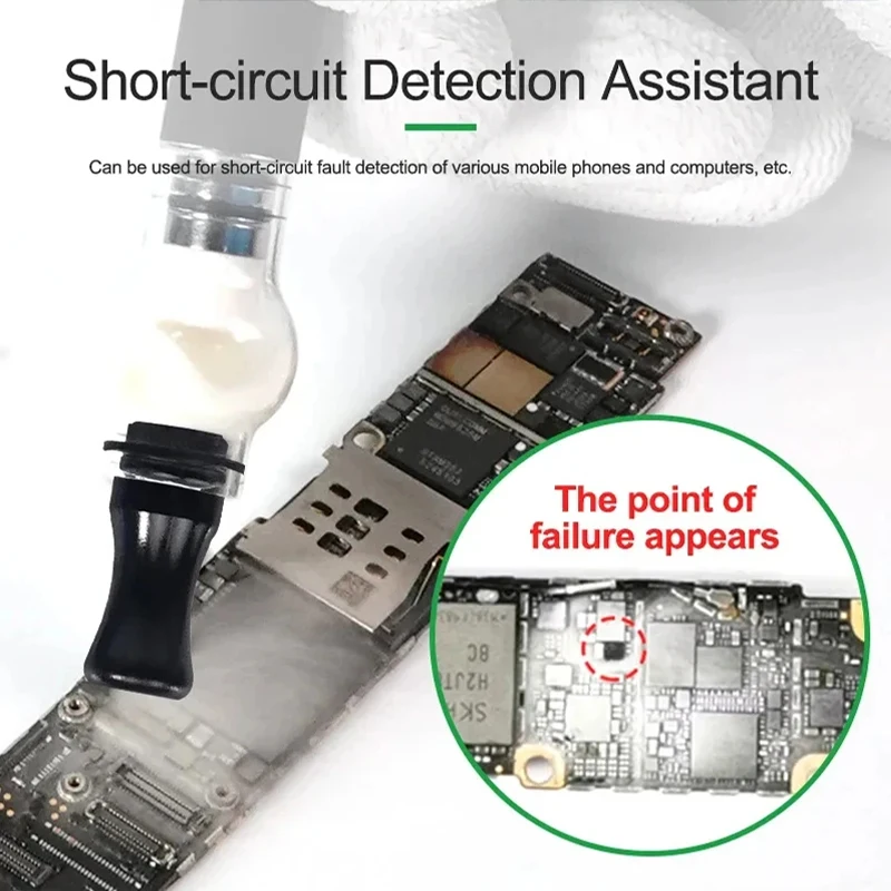 RELIFE RL-069 atomiseur de colophane pour la réparation de carte mère de téléphone portable outil d'atomiseur de détection de court-Circuit sans fer à souder