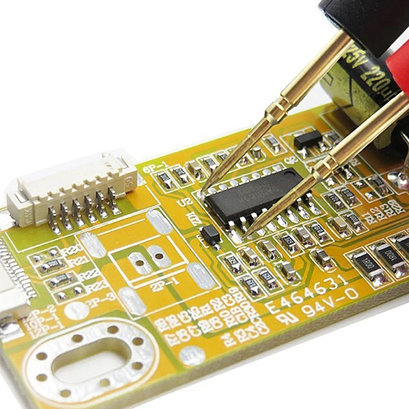 20A 1000V มัลติมิเตอร์หัวทดสอบเข็มดิจิตอลหลายเมตรหัวสายไฟปากกาชุดมัลติมิเตอร์โวลต์มิเตอร์ชุดทดสอบซิลิโคน