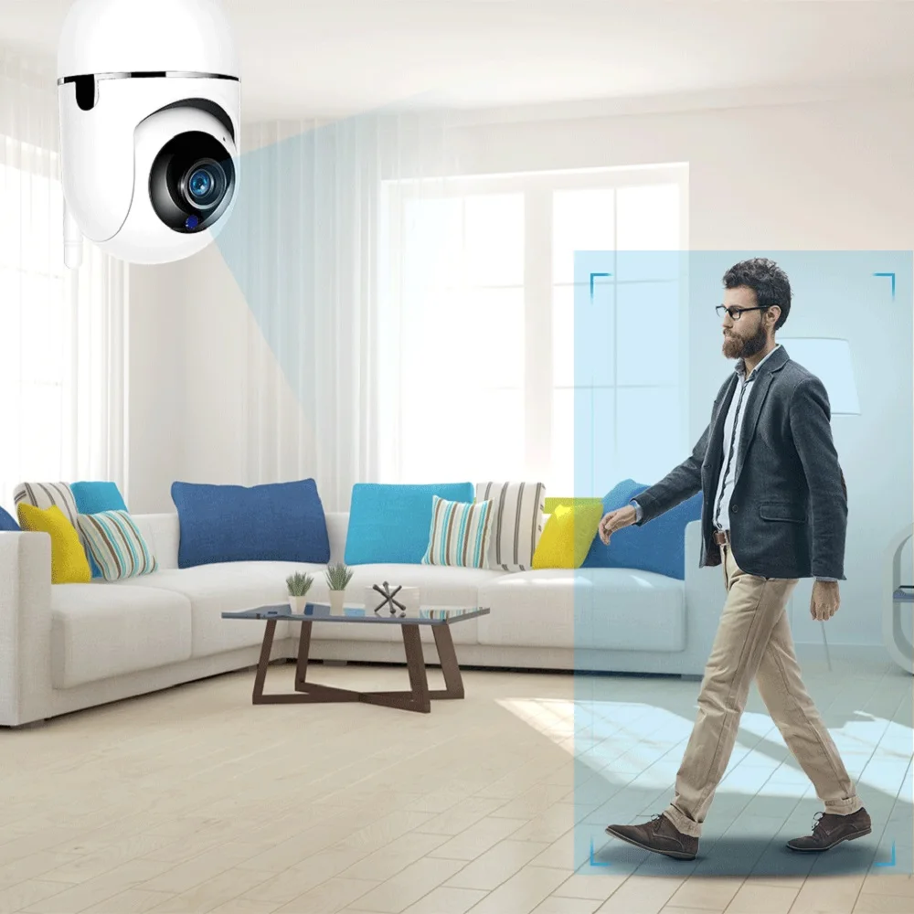 Telecamera IP Wifi YCC365 Plus Smart Home Auto Tracking 1620P Visione notturna completa Rete CCTV wireless Video Telecamera di sicurezza per bambini