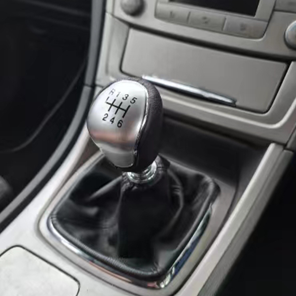 5/6 Speed Pookknop voor Ford Mondeo 4 Mk4 Focus S-Max C-Max Kuga Galaxy lederen Versnellingshendel Arm Headball Auto Accessorie