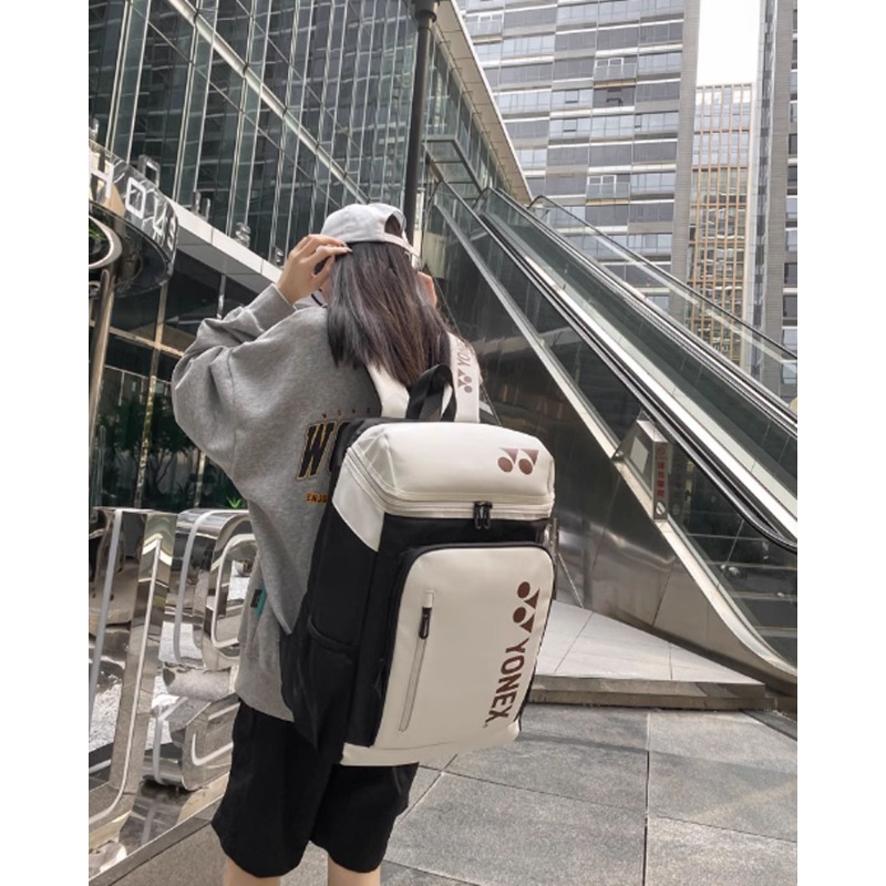 Bolsa de tenis YONEX, mochila de Padel, bolsas de bádminton de gran capacidad, bolso deportivo informal al aire libre a prueba de agua de alta calidad