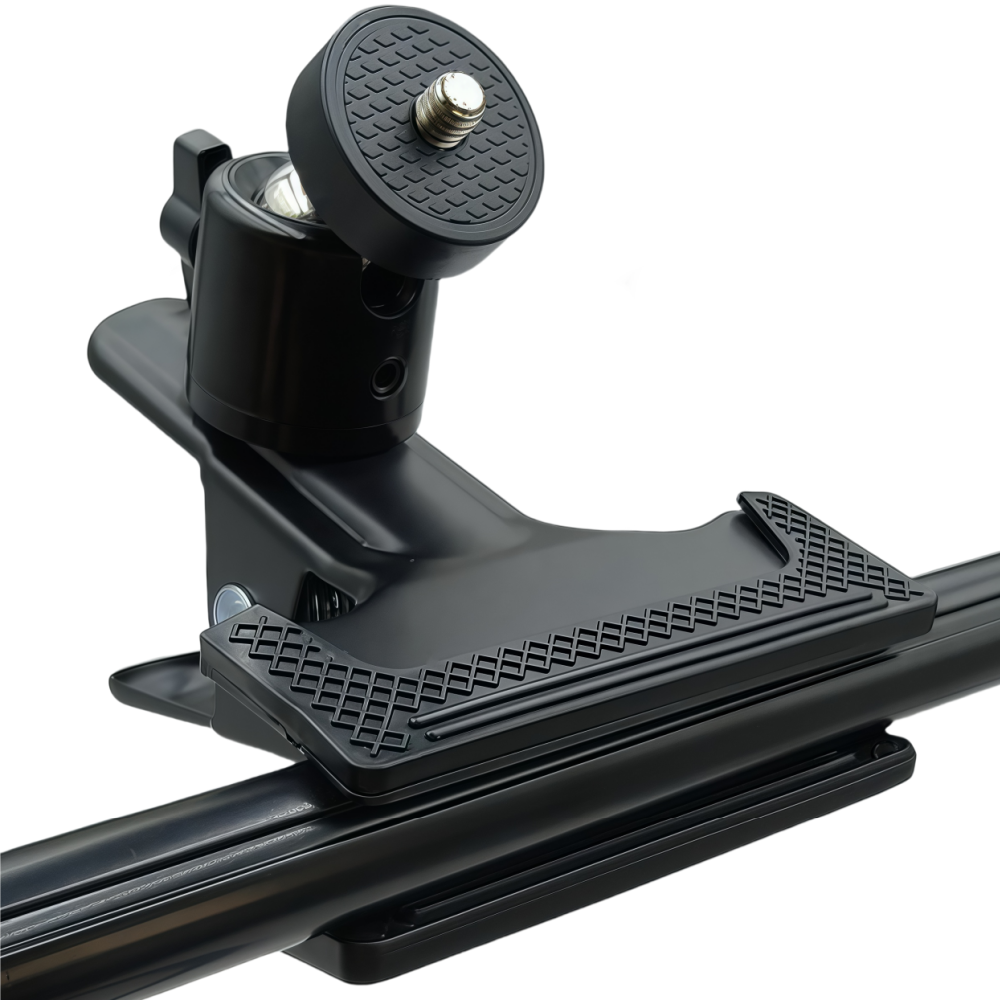 Metalen kogelkopklem met 1/4 "schroefgreep Clip Mount Camera Mobiele telefoonhouder Fotografieaccessoires voor fotostudio