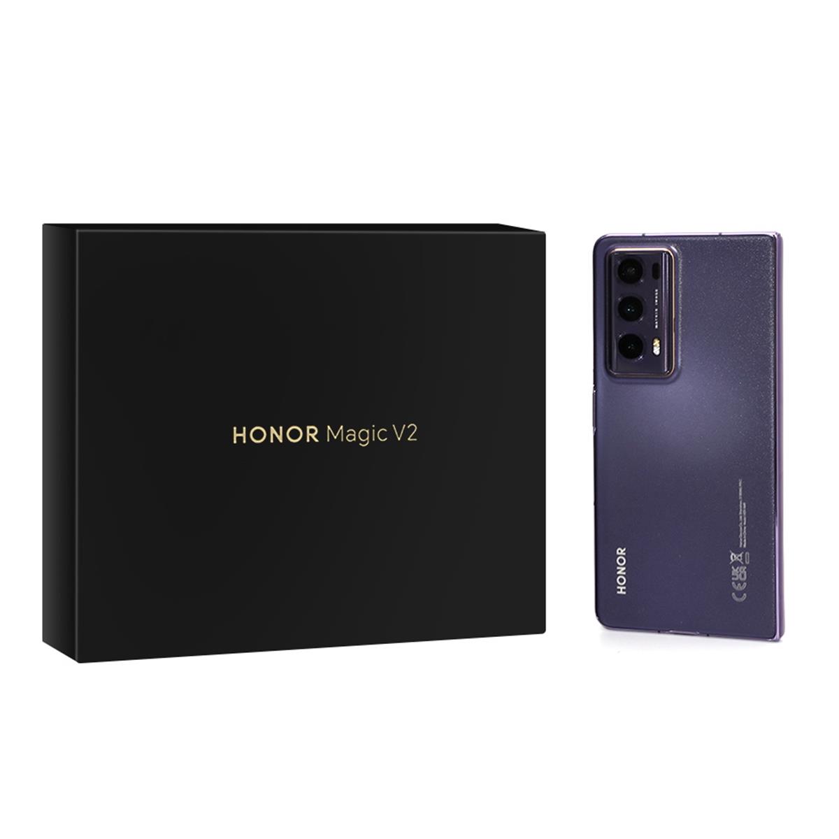 Versione globale Honor Magic V2 5G Smartphone pieghevole Snapdragon 8 Gen2 LTPO Display OLED 120Hz 50MP Tripla fotocamera Android Mobile