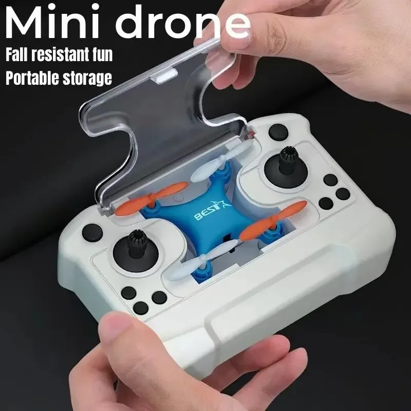 Drone Mini รีโมทคอนโทรลเครื่องบินใหม่ของเล่นเด็ก Micro เครื่องบินความสูงคงที่ Quadcopter