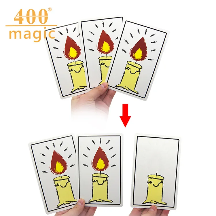 1 Set Relighting Candles Magic Cards Magic Tricks Magic Props Amazing New Magic Toy Funny Toys