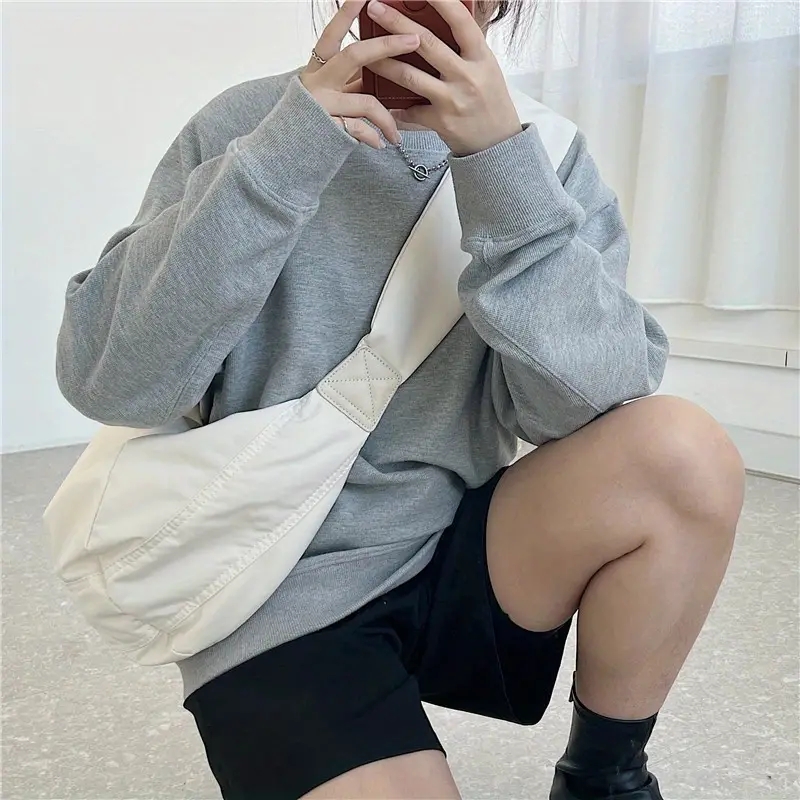 女性用の水玉型バッグ,生地素材のバッグ,大容量,ショルダーバッグ,新しいスタイル