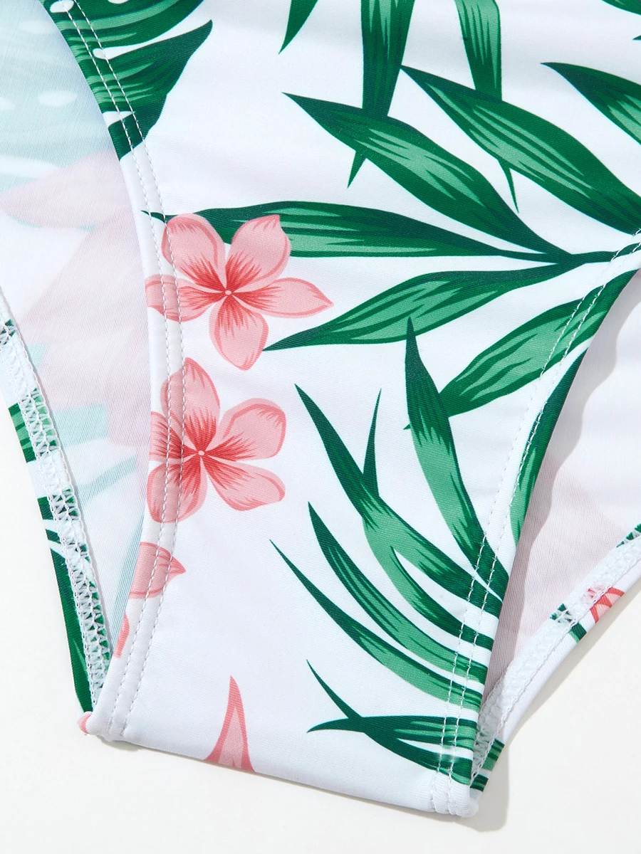 2024 große Plus Größe Halter Bikini Langen Rock 3 Stück Hohe Taille Badeanzug Frauen Bademode Weiblichen Badeanzug Bademode Schwimmen