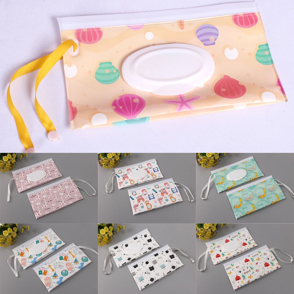 Outdoor Mode Draagbare Draagtas Flip Cover Baby Product Natte Doekjes Tas Tissue Box Cosmetische Pouch Doekjes Houder Case