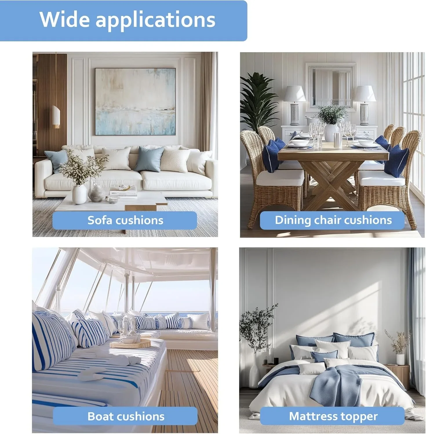 ที่นอนฟิลเลอร์เตียงโฟมเตียงExtenderโฟมหมอนหัวเตียงปิดช่องว่างระหว่างที่นอนHeadboardและเบาะรองนั่งเตียงผนัง