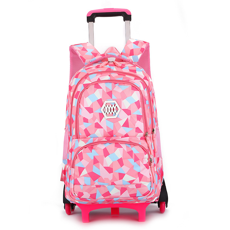 Rolltaschen für Mädchen und Kinder, Reisegepäck, rollende Schultaschen, Trolley-Tasche, Rucksack auf Rollen, Mädchen-Trolley, Schulrucksäcke, Beutel