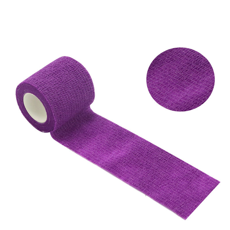 Vendaje elástico autoadhesivo deportivo colorido de 5/7, 5cm, cinta Elastoplast para rodilleras, Kit de ayuda para la palma del tobillo y los dedos, herramienta para mascotas
