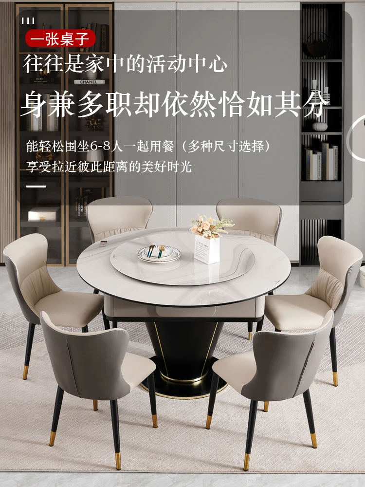 Mesin meja makan serbaguna, mesin meja mahjong listrik terintegrasi rumah tangga multifungsi