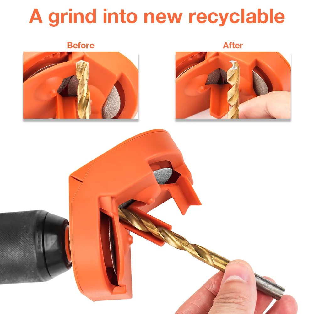 Multipurpose Drill Bit Sharpener Wear-resistant Grinder Drill Grinding Wheel Tool For Drill Bit/Milling Cutter/Scissor