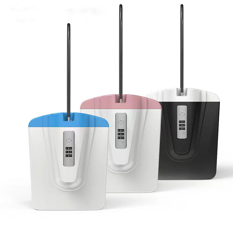 2024 Enhanced แบบพกพา Beach Bucket รหัสผ่านกล่องกลางแจ้ง MINI กระเป๋าสตางค์โทรศัพท์มือถือปลอดภัยและแบบพกพา Handle Designer Anti