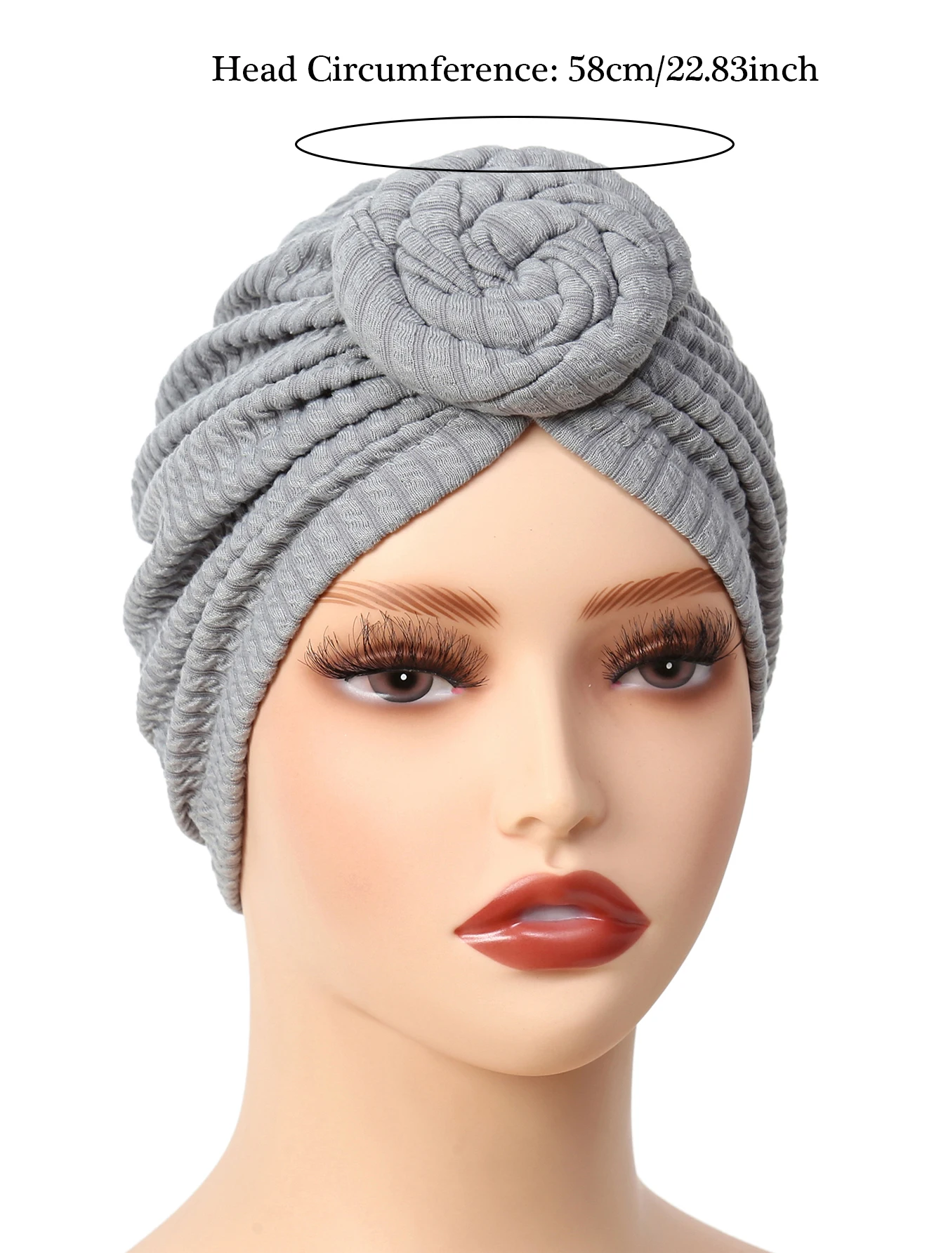 Moda feminina turbante hijab chapéus cabeça africana envolve macio elástico muçulmano chapéus respirável quimio boné para meninas