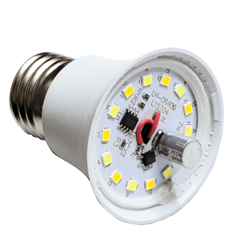 Adjustable Color Temperature LED Bulb 2835 Chip E27 Base Indoor Lighting 5W 7W 15W Tunable White Light for Home AC175-240V