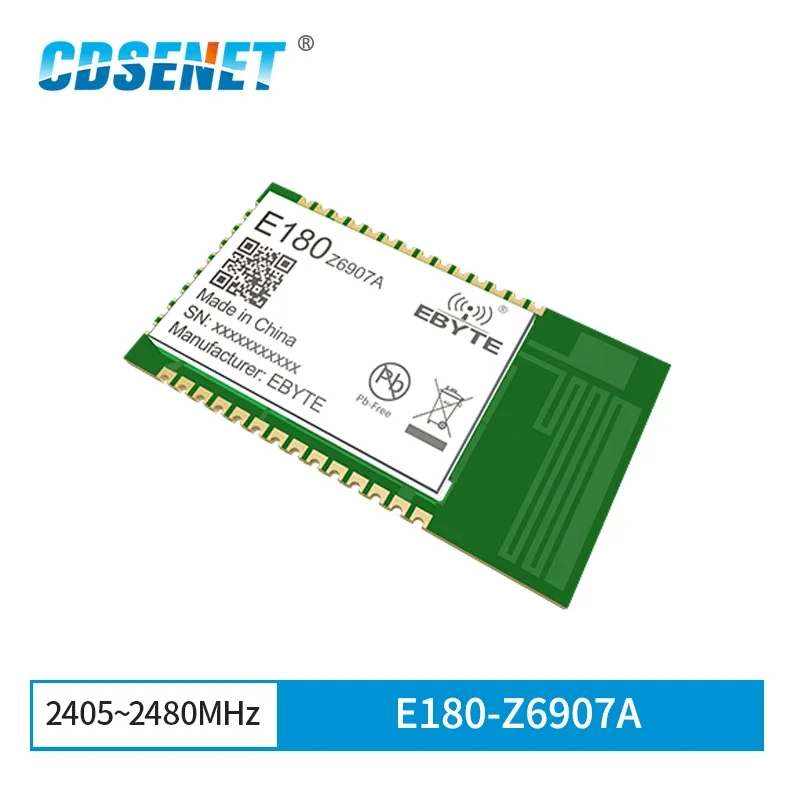 TLSR8269 2,4 GHz 7 dBm 512 KB Flash 130 m Reichweite 3,3 V PCB-Antenne SMD Zigbee 3.0 Modul E180-Z6907A CDSENET