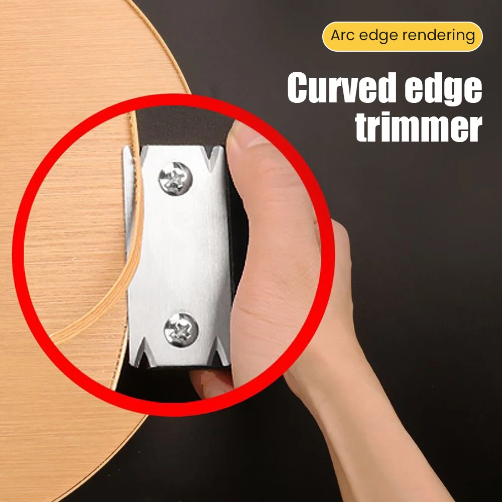 Manual Edge Trimmer Right Angle Woodworking Plane Edge Sealing Blade Wood Chamfer and Rounded Blade Woodworking Hand Tool
