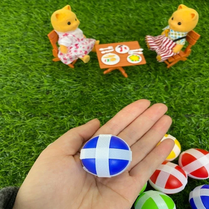 new 10 sports games dart board target shooting target ball toy Outdoor toy Sticky ball random color