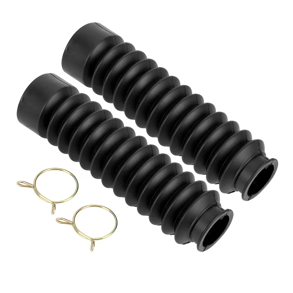 Motorfiets Stofdicht Mouw Protector Demping Rubber 2 Stuks Voorvork Schokdemper Stofkap Slobkousen Gators Laarzen Universele