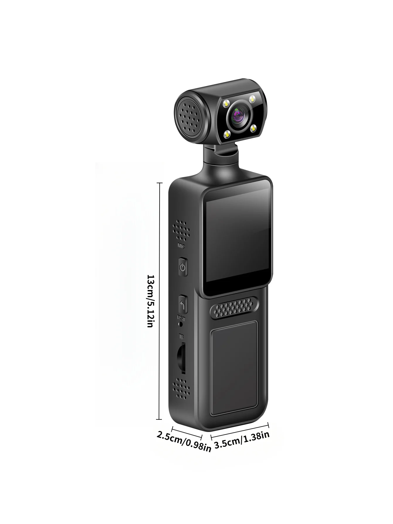 4K 1080P HD Mini telecamera Videoregistratore digitale portatile Body Cam Visione notturna a infrarossi Videocamera per bici Sport DV