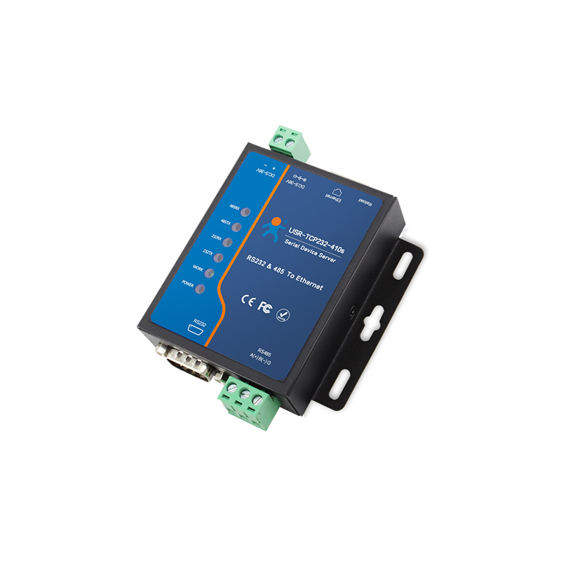Adaptador Ethernet de serie Usr-Tcp232-410S RS232/RS485, dispositivo IP, servidor, convertidor Ethernet, compatible con DHCP/DNS