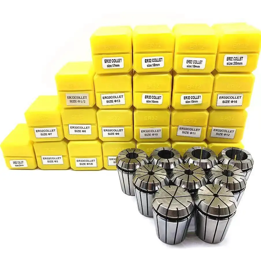 ER11 ER16 ER20 ER25 ER32 Set ER Spring Collet Chuck Engraving Machine Lathe ER Spring Collect Chuck ER11 ER16 ER20 ER25 ER32 Set