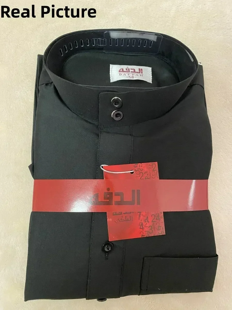男性用無地のクルーネックカフタン,イスラム教徒のファッション,アバヤ,ジュバ,トーブ,サウジアラビアの服,カフタン,中東,2022