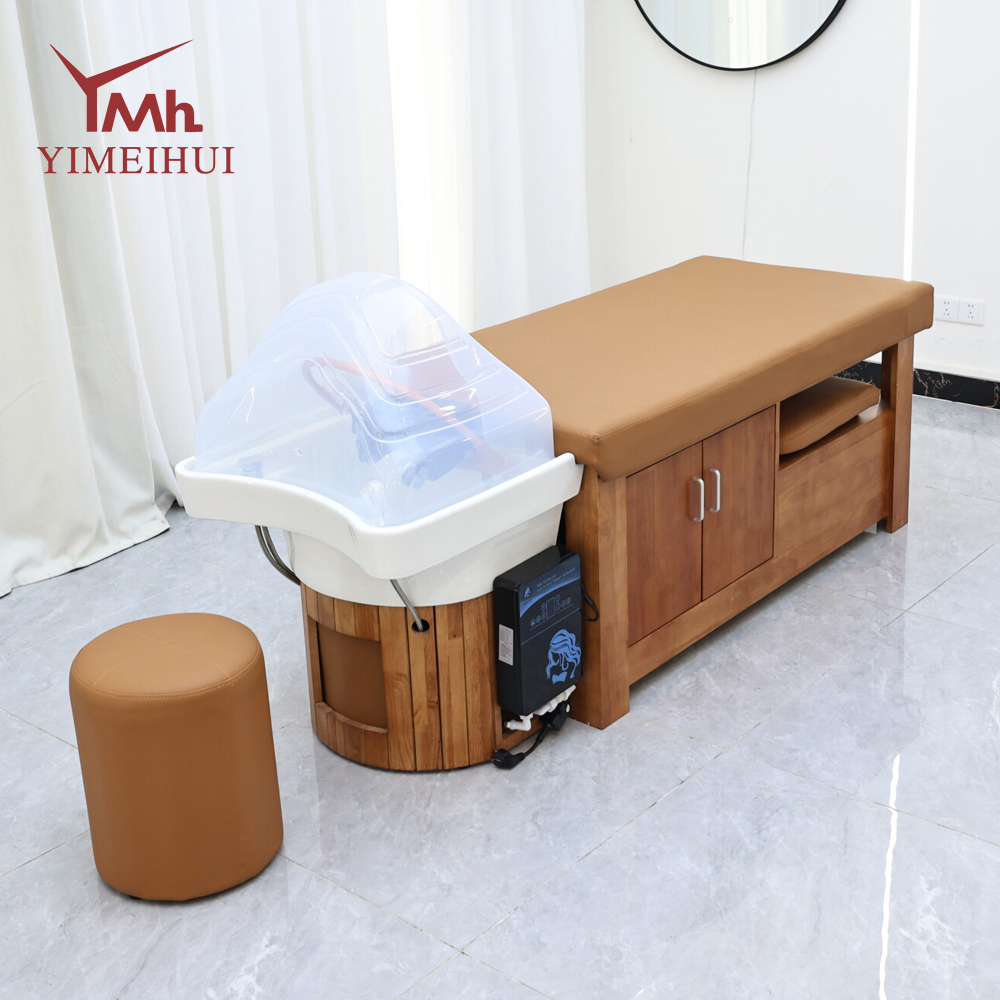 Современная спа-терапия, парикмахерская, шампунь, кровать с японским шкафом для хранения пароварки