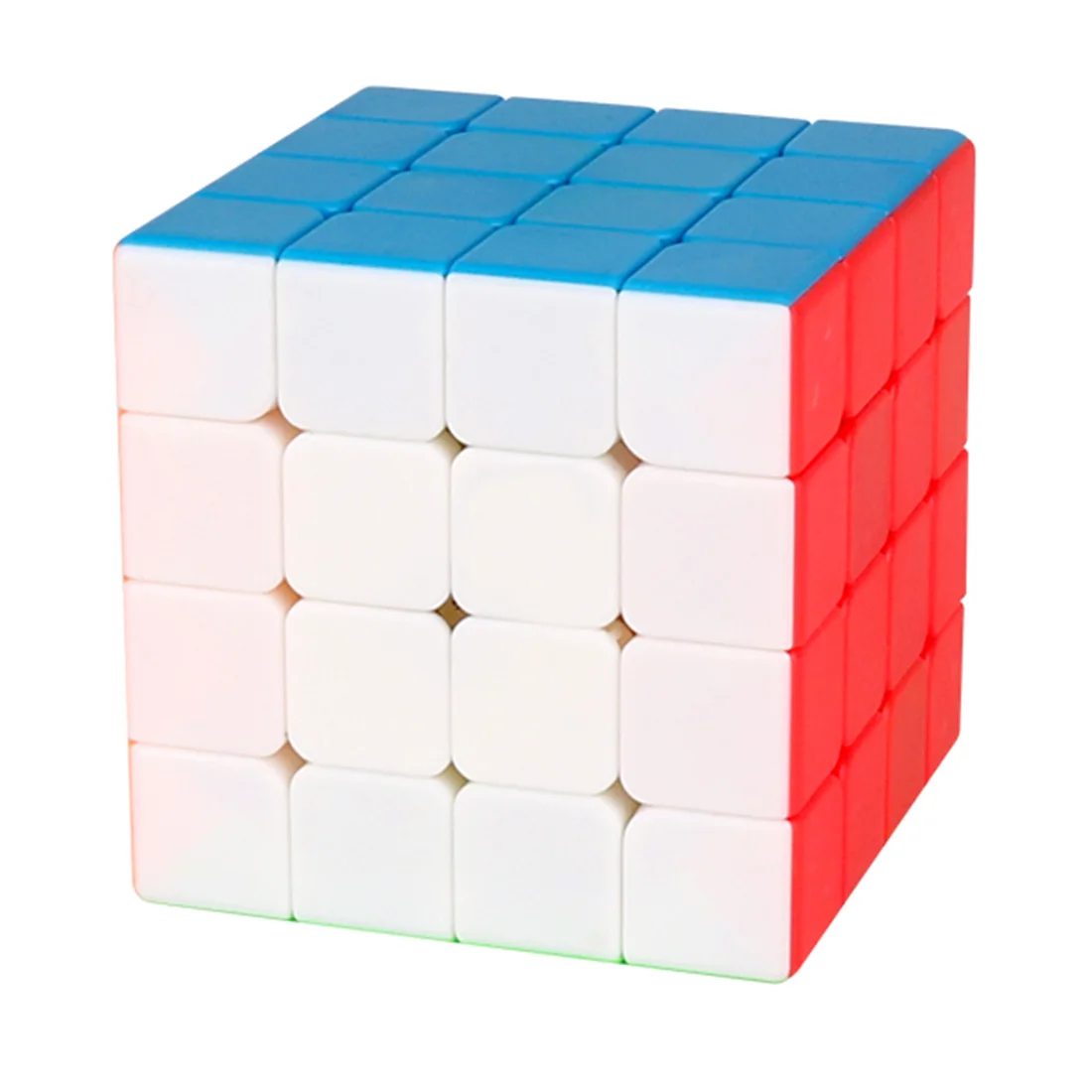 [ECube] MeiLong 4x4x4 Magic Cube Puzzle Game Puzzle Cubes Kids Wczesna zabawka edukacyjna dla dzieci Nowa kostka 2019 - Kolorowa
