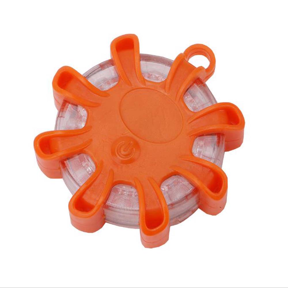 8led flares luzes de emergência na estrada segurança beacon disco piscando aviso flare kit com pisca magnético aviso na estrada