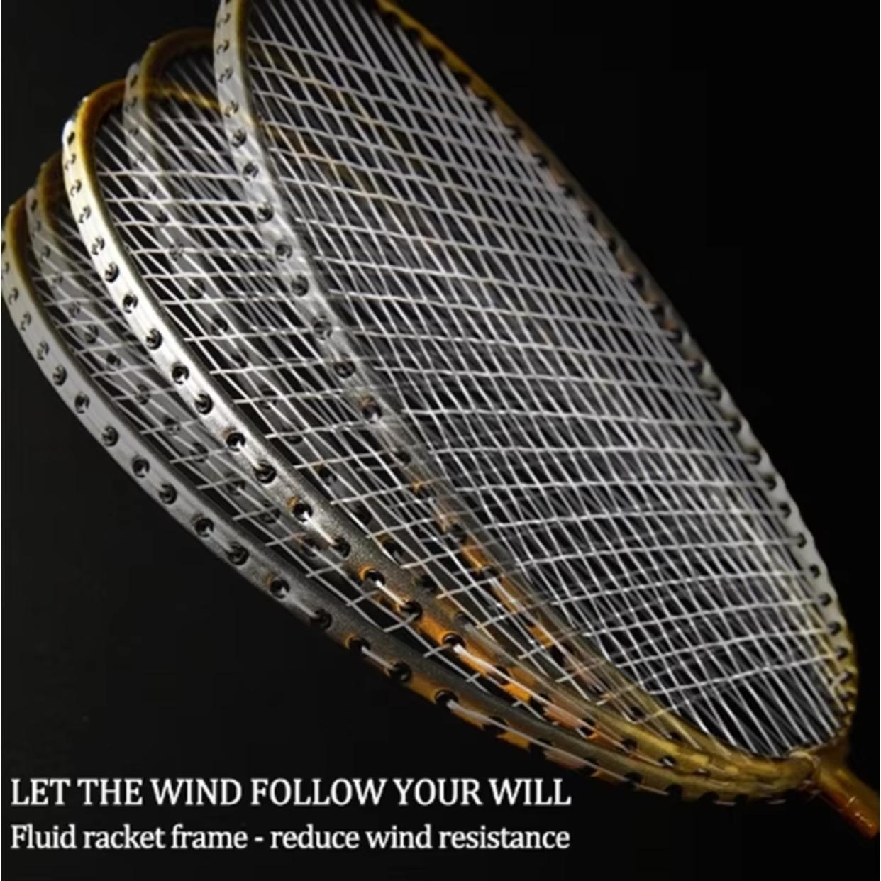 Original By Beginners Badminton-Set, 2-teilig, professionelles Training, langlebig, Freizeit-Sportschläger