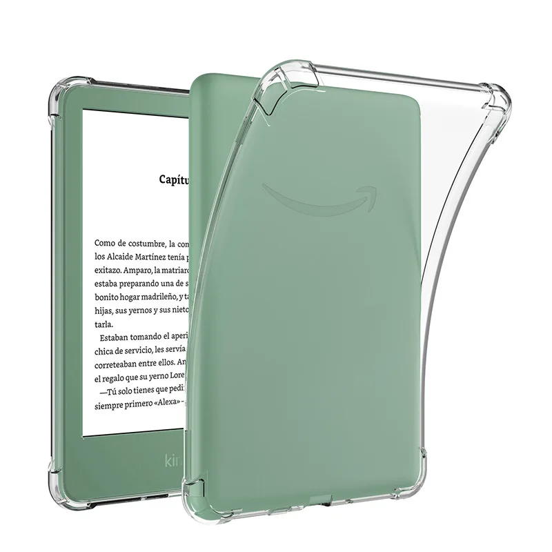 Защитный чехол из ТПУ для Kindle 6 дюймов, 2024, прозрачный чехол для Kindle 6 дюймов, 2022, мягкий чехол для Kindle K11/K12/C2V2L3