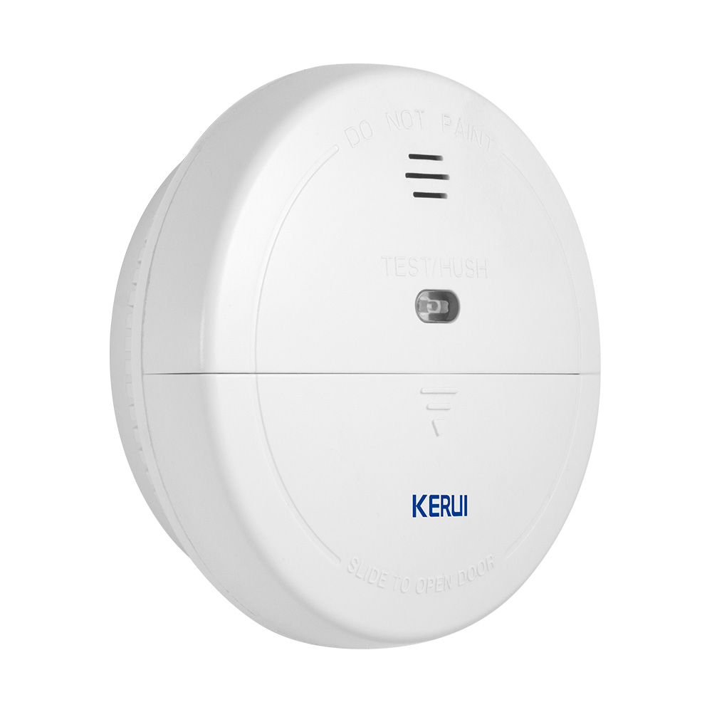 KERUI S20 Detector de humo inalámbrico para el hogar 80db protección contra incendios sensores de bombero tienda sistema de alarma de seguridad para el hogar