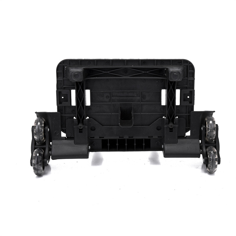 Mochila para carrinho infantil, bolsa de rodas, haste expansível, mochila escolar, bolsa de bagagem, 2, 6 rodas