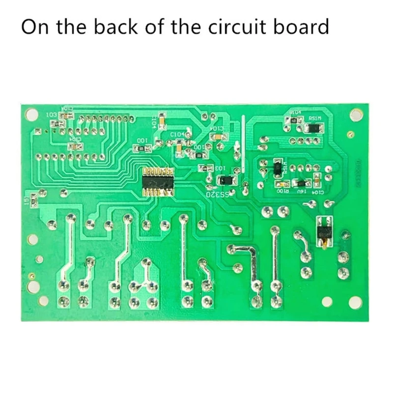 Placa base Universal para horno de microondas, placa de reparación de circuito modificado, accesorios de repuesto de botón ultrafino