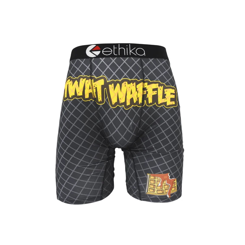 2025 Men's Underwear Boxer Briefs Summer Surf Sexy 3D Printed Beach Swimwear Men Swim Panties Volleyball Sports Gym Shorts Man
