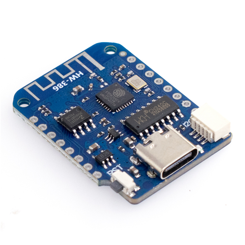 WEMOS D1 Mini V4.0.0 TYPE-C USB WIFI Internet rzeczy oparty na płytce ESP8266 4MB LOLIN 12C MicroPython Nodemcu kompatybilny z Arduino