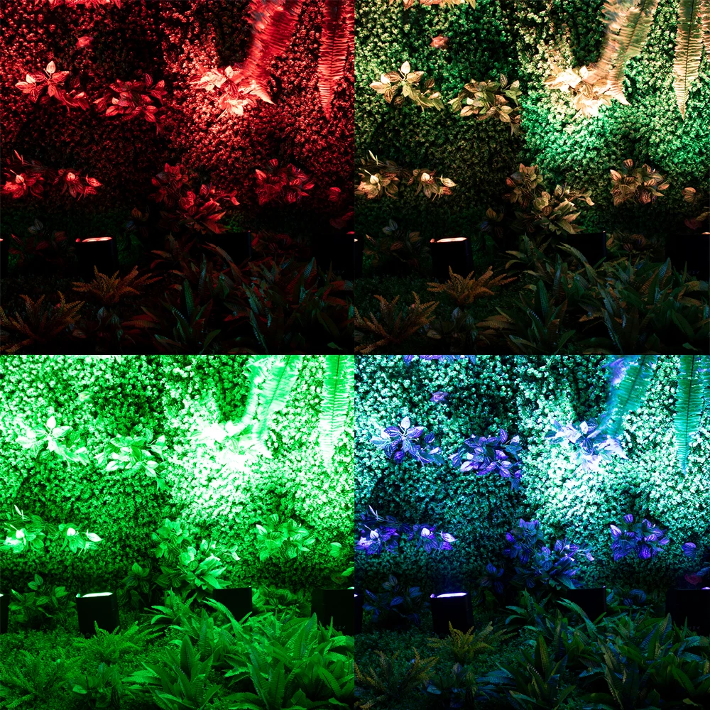 6x18w Wifi Led-leuchten Fernbedienung APP Control Par Drahtlose DMX512 Licht Mit Batterie Für Bar Disco Hochzeit party Hause DJ Waschen Wand