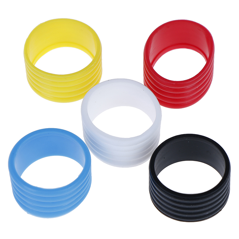 4 Uds. Mango elástico para raqueta de tenis, anillo de goma, banda para raqueta de tenis, Overgrips